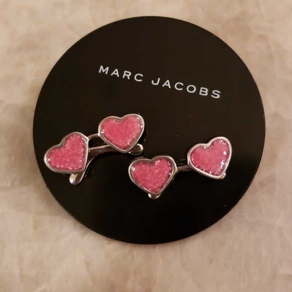 Marc Jacobs Jewelry - 🌈SOLD🌈 Marc Jacobs Double Hearts earrings NWT
